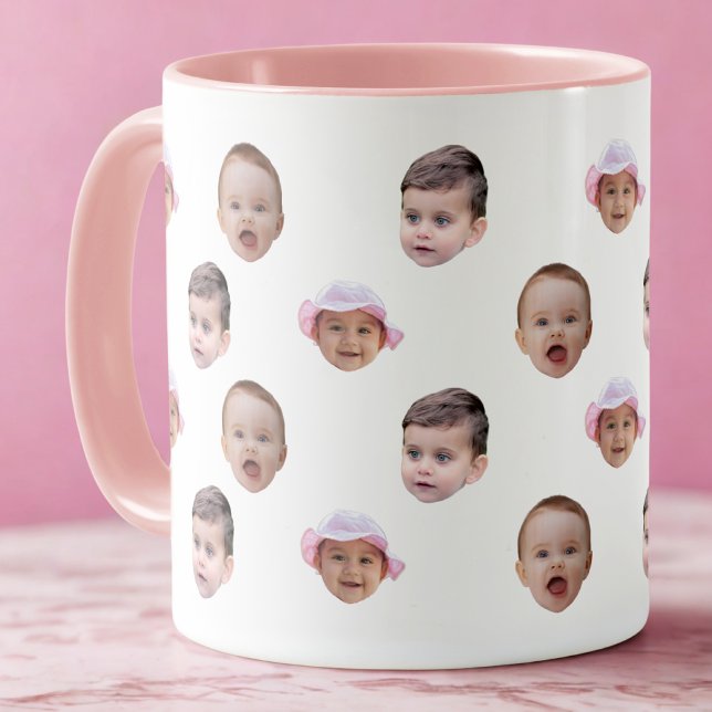 Mug with Baby Photo Gift | Custom Baby Face Mug (Creator Uploaded)