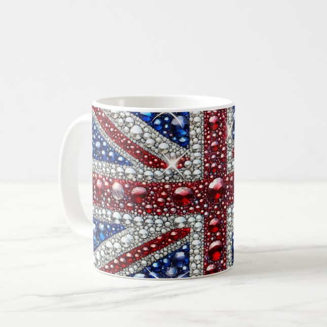 Mug with British Colors Design (Front Left)