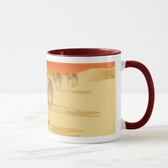 MUG WITH CAMELS (Right)