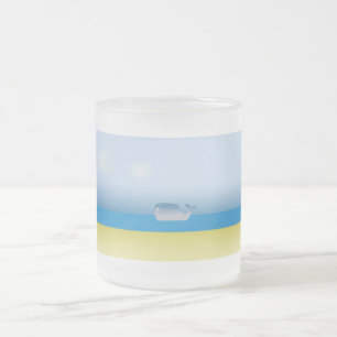 Mug with cartoon whale 