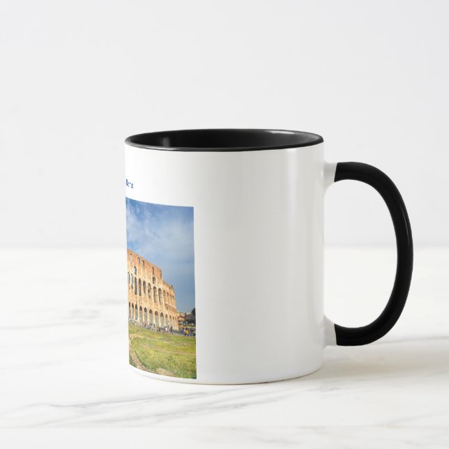 Mug with Colosseum in Rome (Right)