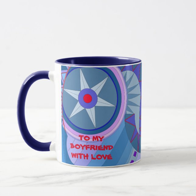 MUG WITH COOL ART FOR BOYFRIEND (Left)