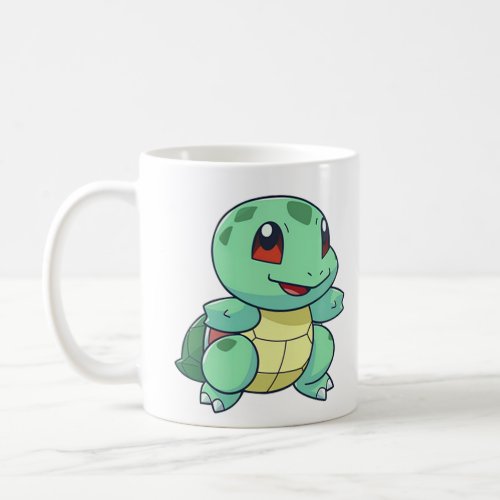 Mug with cute turtle baby