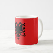 Mug with Flag of Albania (Front Right)
