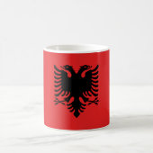 Mug with Flag of Albania (Center)