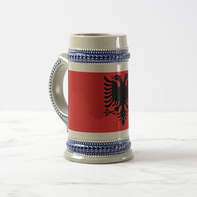 Mug with Flag of Albania (Front Left)