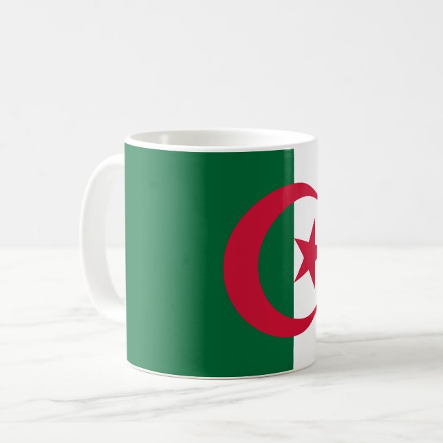 Mug with Flag of Algeria (Front Left)
