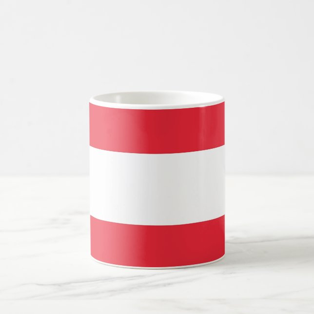 Mug with Flag of Austria (Center)