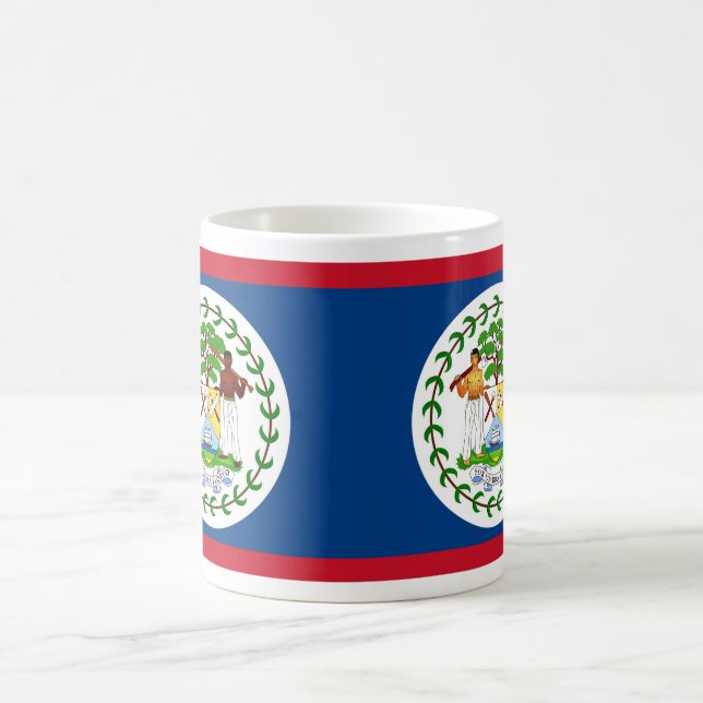Mug with Flag of Belize (Center)