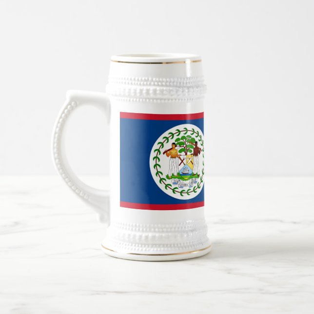 Mug with Flag of Belize (Left)
