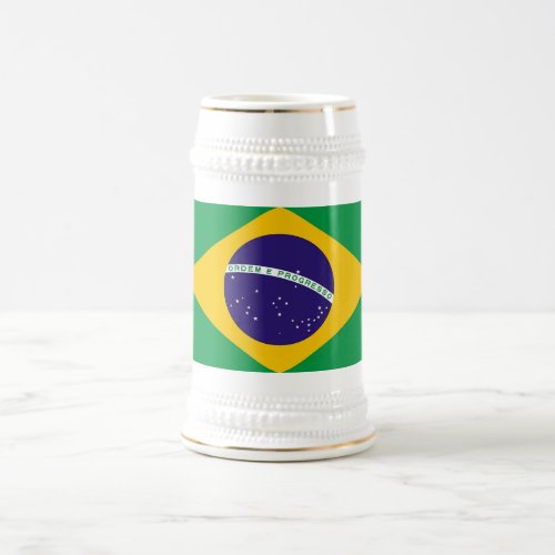 Mug with Flag of Brazil