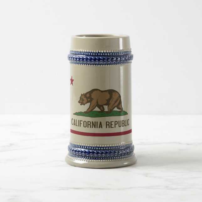 Mug with Flag of  California State -USA (Center)