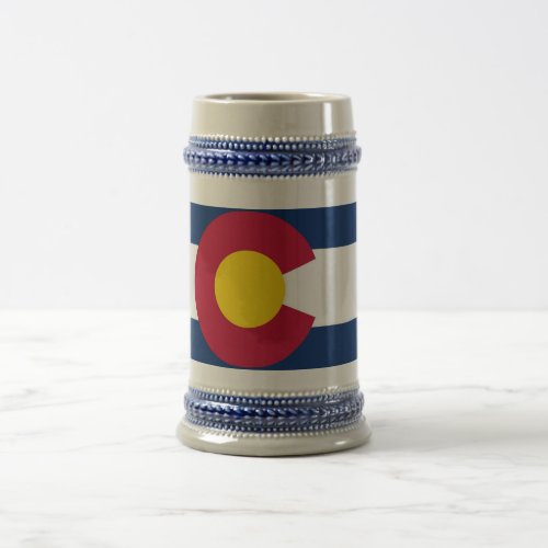 Mug with Flag of  Colorado State _USA