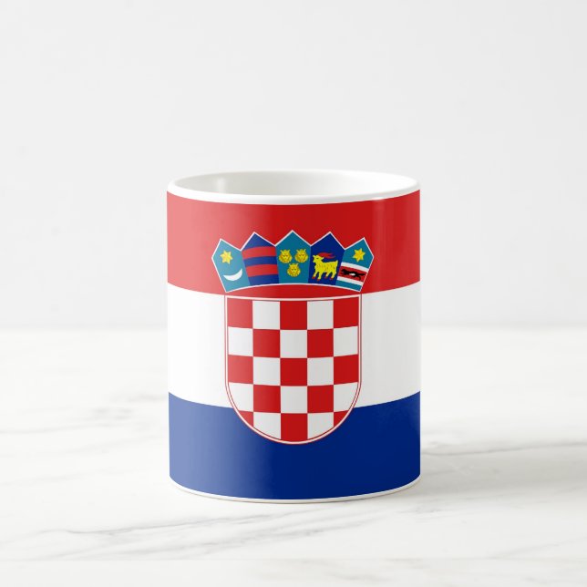 Mug with Flag of Croatia (Center)