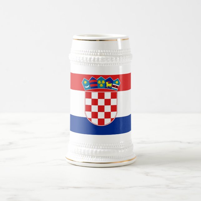 Mug with Flag of Croatia (Center)
