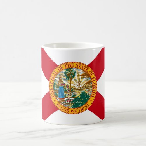 Mug with Flag of  Florida State _ USA