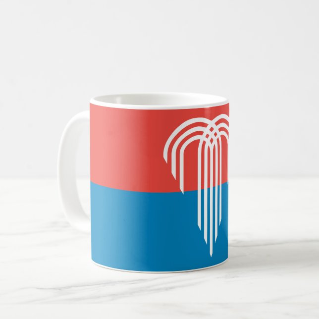 Mug with Flag of Kansas City, Missouri (Front Left)