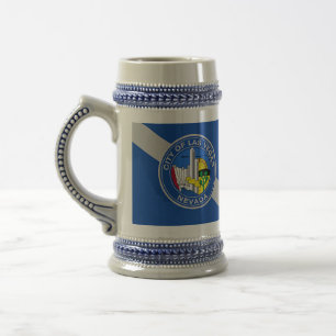 Mug with Flag of Las Vegas City, USA