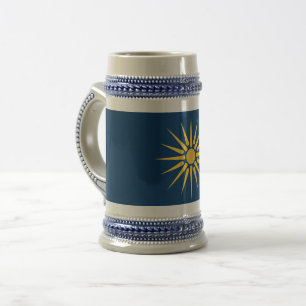 Mug with Flag of Macedonia, Greece