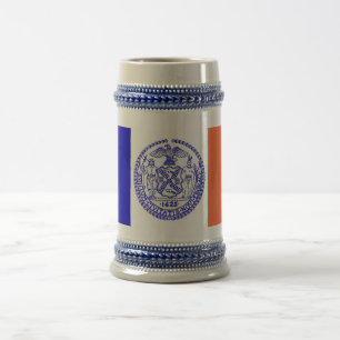 Mug with Flag of New York City -USA
