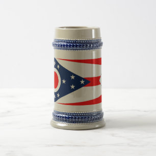 Mug with Flag of Ohio State -USA