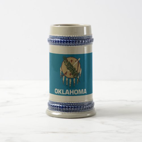 Mug with Flag of Oklahoma State _USA