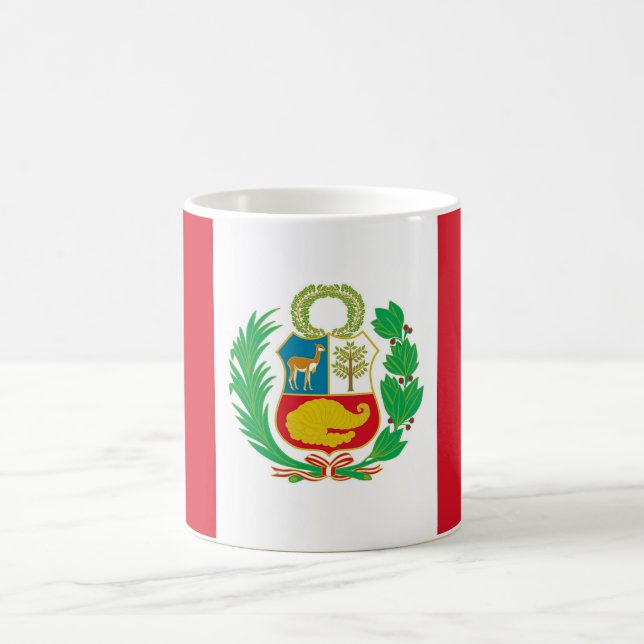 Mug with Flag of Peru (Center)