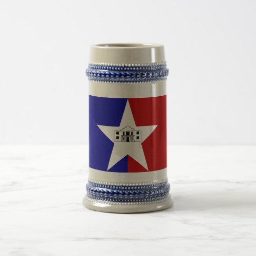 Mug with Flag of San Antonio CityTexas USA