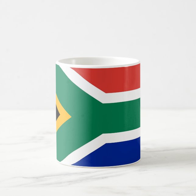 Mug with Flag of South Africa (Center)