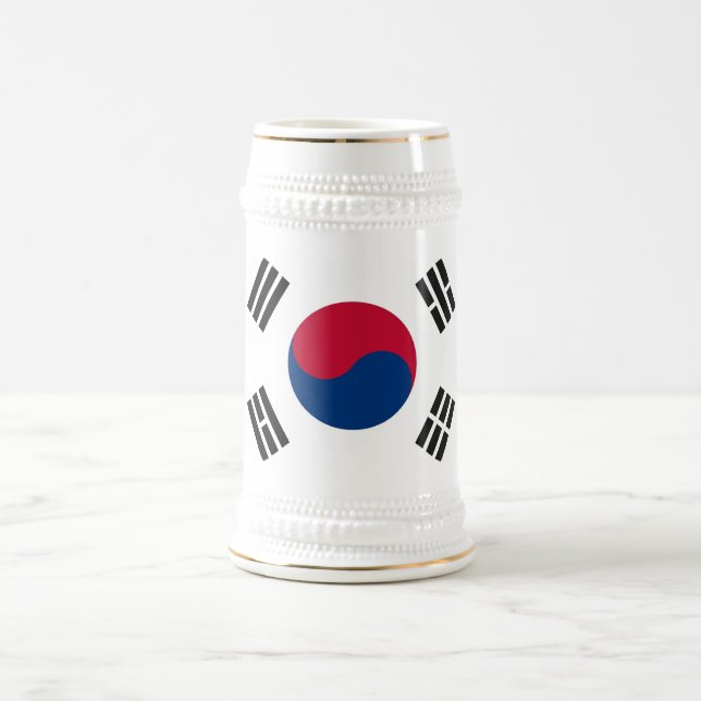 Mug with Flag of South Korea (Center)