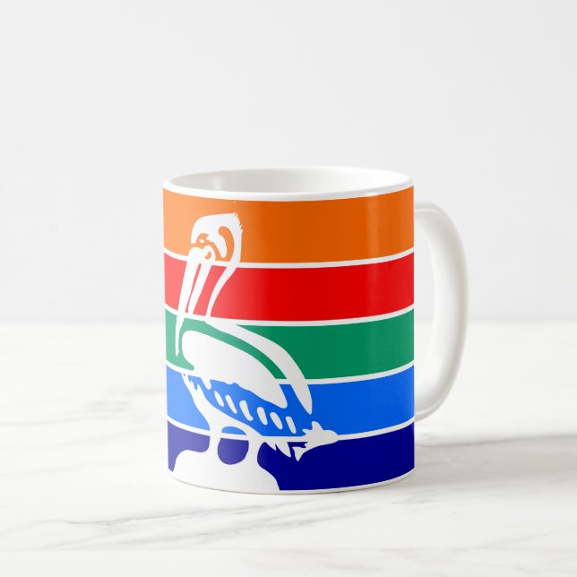 Mug with Flag of St. Petersburg, Florida (Front Right)