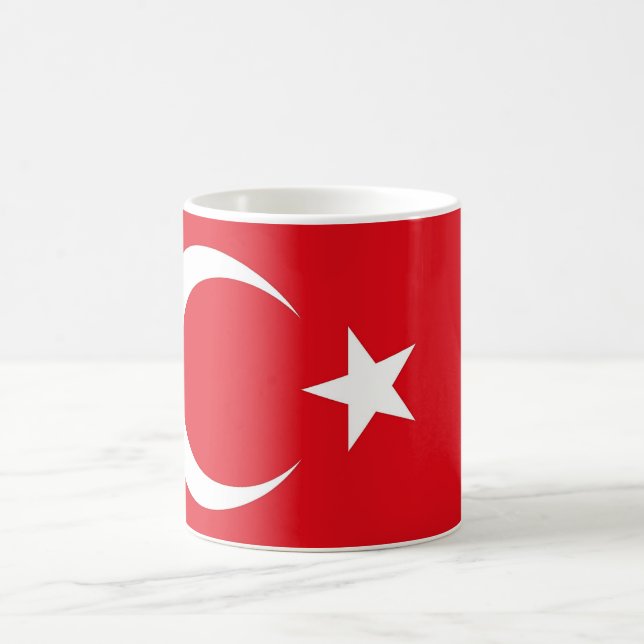 Mug with Flag of Turkey (Center)