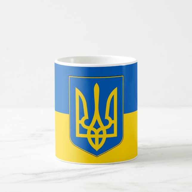 Mug with Flag of Ukraine (Center)