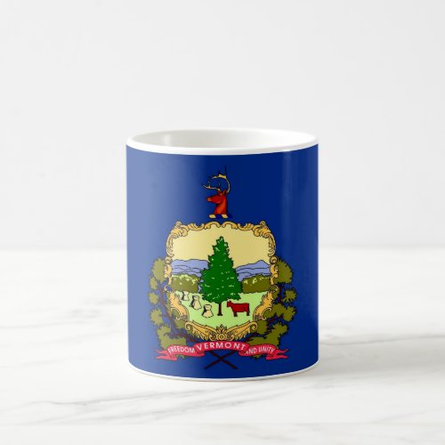 Mug with Flag of Vermont State _ USA