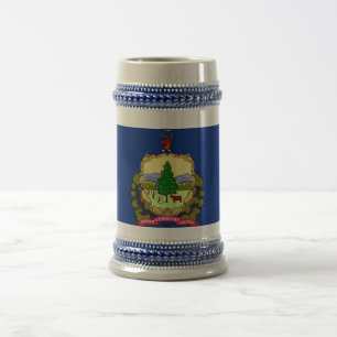 Mug with Flag of Vermont State -USA