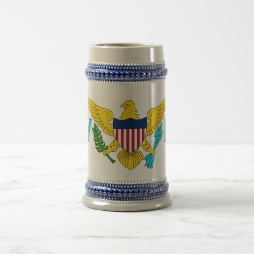 Mug with Flag of Virgin Islands _ USA