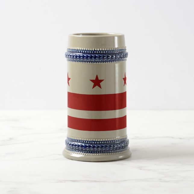 Mug with Flag of Washington DC-USA (Center)