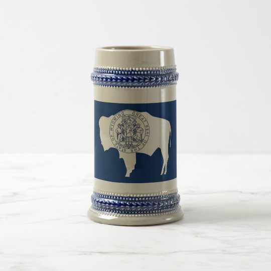 Mug with Flag of Wyoming -USA