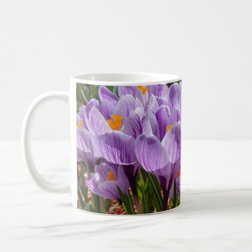 Mug with flowers certainly brighten your day 