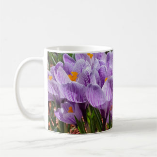 Mug with flowers certainly brighten your day 