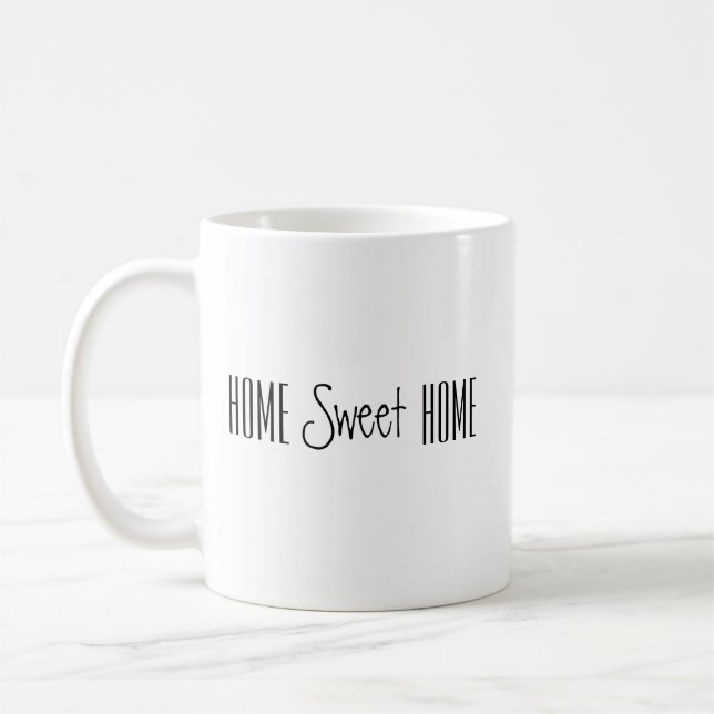 Mug With Home Sweet Home (Left)