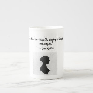 Mug  with Jane Austen quote