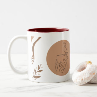 Mug with legend life is better coffee after