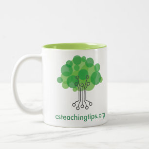 Mug with Lime Green Inside - Right