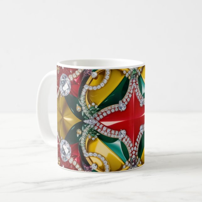 Mug with Los Angeles Colors Design (Front Left)
