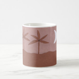 Mug with Nighttime Mountain Scene