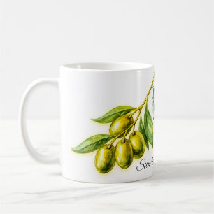 Mug with Olives