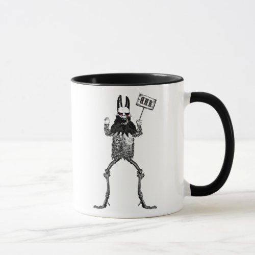 Mug with original art El Guapo Cabra