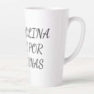 Mug with phrase from the world of motors