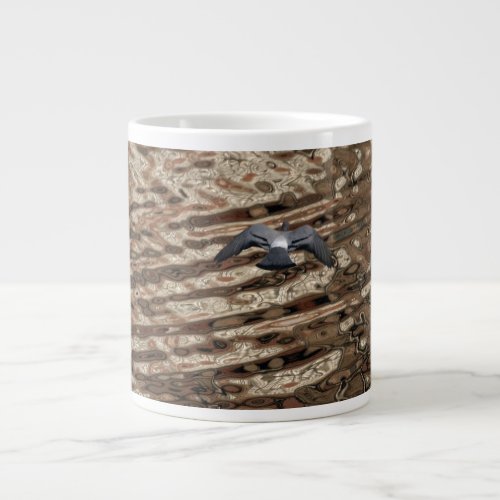 Mug with Pigeon over the Motława canal 